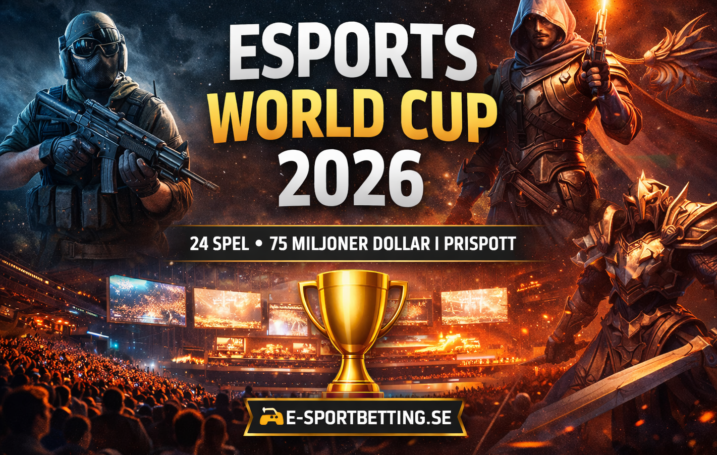 Esports World Cup 2026 – vad turneringen betyder för esport och betting