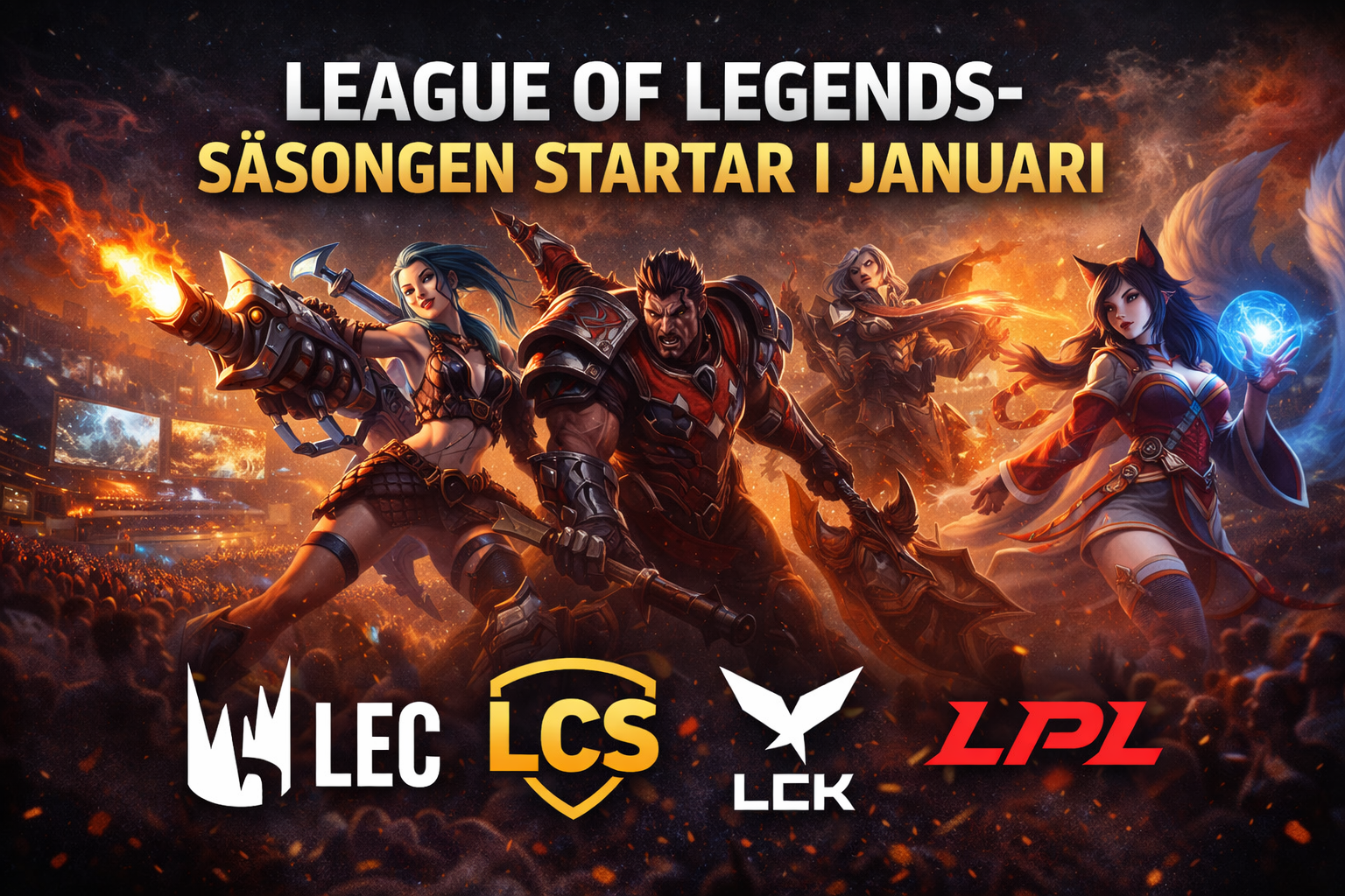 League of Legends-säsongen drar igång – vad starten betyder för betting