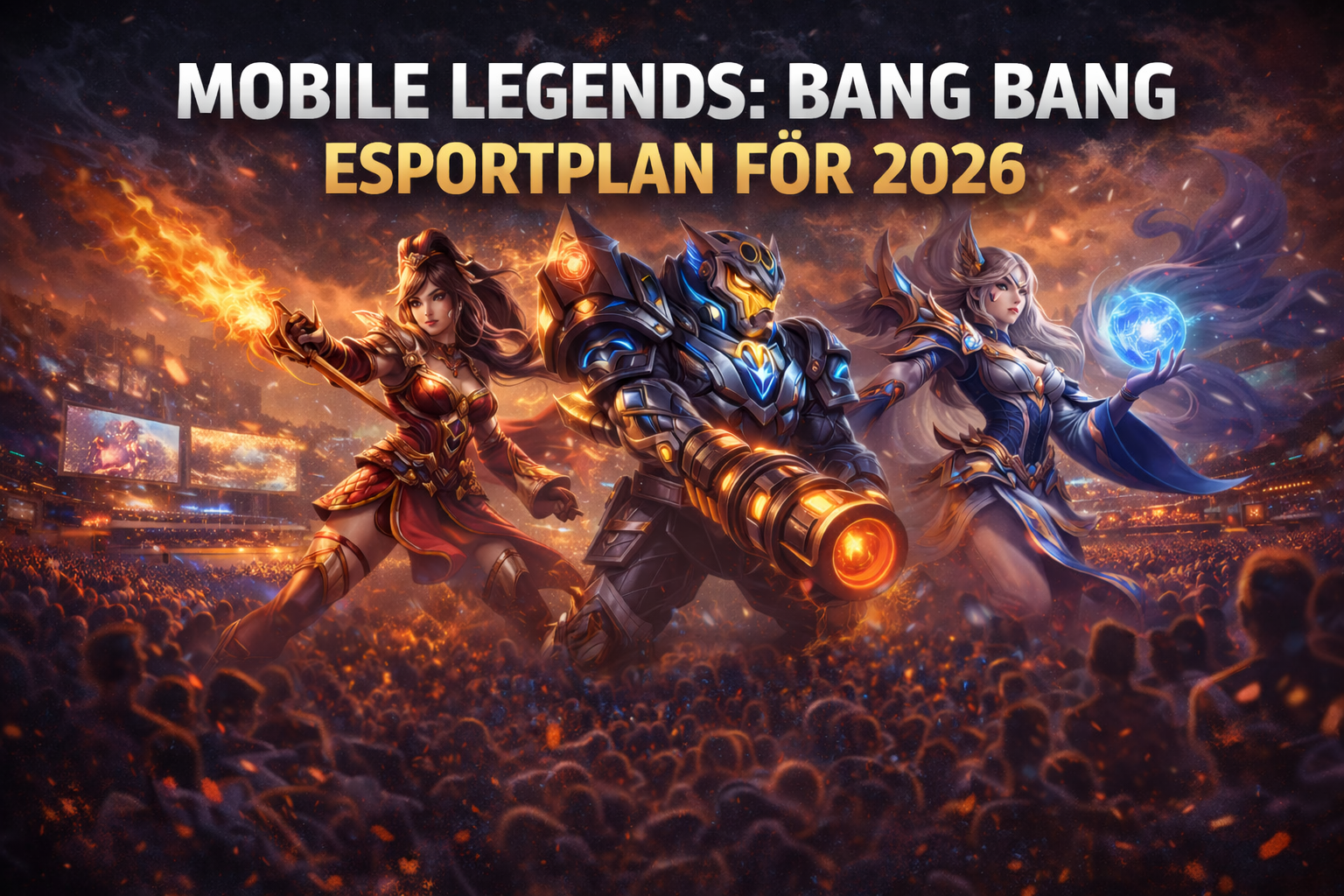 Mobile Legends Bang Bang presenterar sin esportplan för 2026